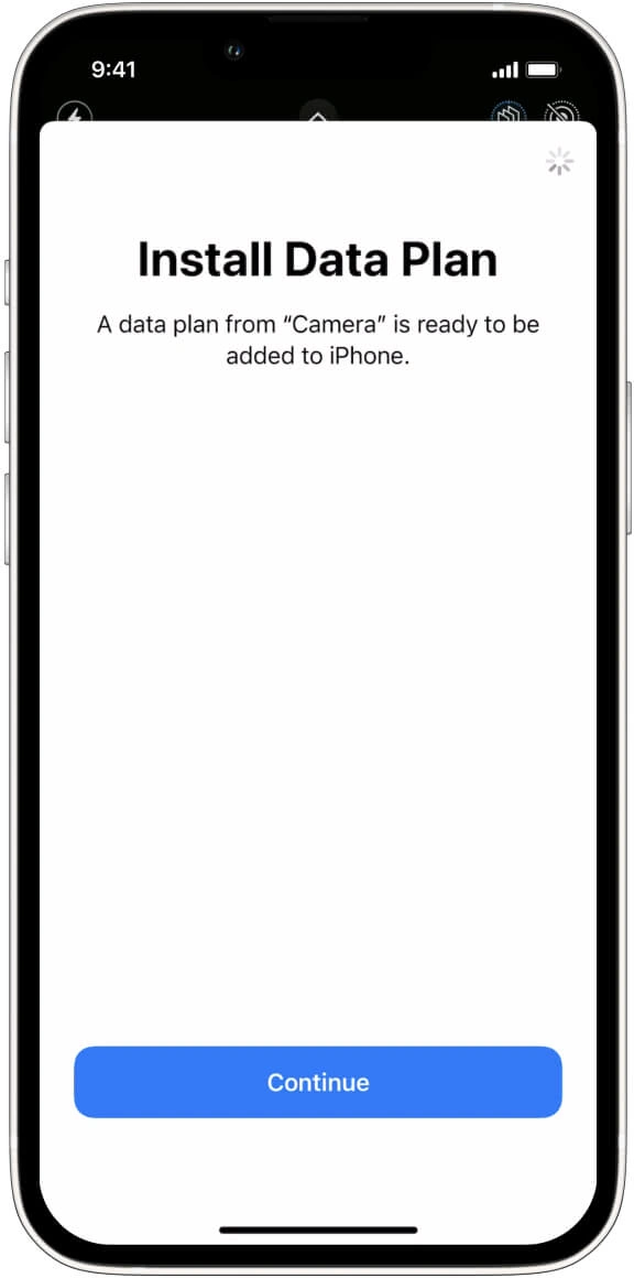 iPhone Add eSIM